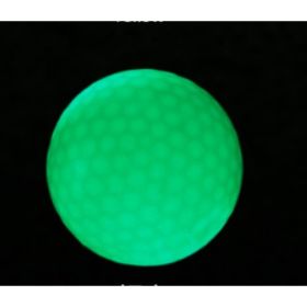 Led Golf Ball Flashing Ball Golf Supplies (Option: Green)