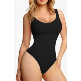 One Piece Shaping  The Transformation Of The Charm Of Women's Jumpsuits (Option: Blk-M)